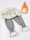 Women's High Waist Plush Lined Leggings - Soft, Warm, and Comfy Fitness Pants with Pockets for Winter Sports, Yoga, and Workout, Keep You Cozy and Focused During Exercise