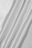 woloong - Silver Sexy Solid Hollowed Out Patchwork Strap Design Reflective O Neck One Step Skirt Dresses