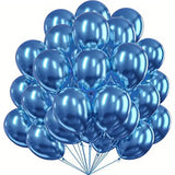 25pcs, 5-inch Chrome Metalic Balloons for Birthday, Wedding, Baby Shower, Anniversary Decor - 25 Balloons Pack