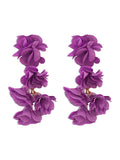 woloong Flower Shape Earrings Accessories Drop Earrings