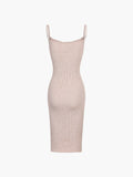 woloong - Gabrielle Button Down Short Sweater Dress