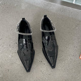 woloong New Brand Women Pumps Fashion Low Round Heel Ladies Slingback Pointed Toe Slip On Oxford Shoes Casual Office Shoe