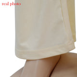 Aieru Bandage Sexy Backless Elegant Strapless Jumpsuits Women Club Party Flare Pants Rompers One Piece Outfits Overalls