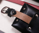 woloong Waist Bag Ladies Fashion Genuine Leather Women Waist Belt Bags Waterproof Chest Belly Pouch Woman Fanny Pack Luxury Coin Purse