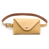 woloong Waist Bag Ladies Fashion Genuine Leather Women Waist Belt Bags Waterproof Chest Belly Pouch Woman Fanny Pack Luxury Coin Purse