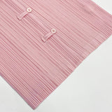 New Chinese style light national style spring new women's round neck fashion solid color shirt with long sleeve pleated top