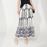 2025 Women's 2025 new  casual pants retro loose large size drape pants skirt fashionable versatile and thin wide-leg pants