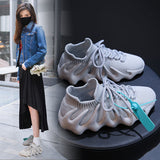 woloong Casual Women's Octopus Popular Spring Mesh Sneakers