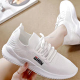 woloong New Soft Bottom Breathable Female Tennis Sneakers