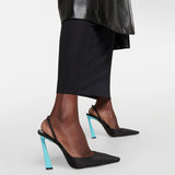 WOLOONG Women's For All-matching Graceful Fashion Pointed Stiletto Heels