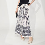 2025 Women's 2025 new  casual pants retro loose large size drape pants skirt fashionable versatile and thin wide-leg pants