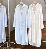 2025  spring new light-colored thin sunscreen shirt jacket women's summer niche design  top 1806