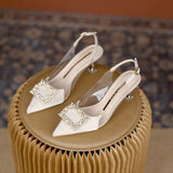 woloong Classy Women's Classic Style Pointed High Heels
