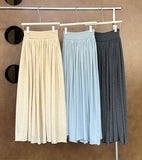2025  welfare payment, non-refundable and non-exchangeable retro simple temperament skirt loose high-end versatile long dress 3218