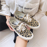 woloong Stylish Women's Print Korean Style Stitching Sneakers