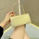 WOLOONG 2025 New New socialite banquet rhinestone clutch bag with diamonds portable dinner bag cheongsam bag oblique span dinner bag