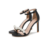 WOLOONG Charming Casual Women's With Chunky Summer Heels