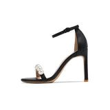 WOLOONG Charming Casual Women's With Chunky Summer Heels