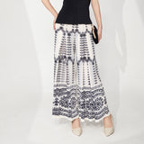 2025 Women's 2025 new  casual pants retro loose large size drape pants skirt fashionable versatile and thin wide-leg pants