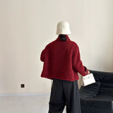 2025 Eco-friendly fur fleece lapel zipper high-end imitation mink coat ferret jacket warm autumn and winter