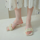 WOLOONG Durable Cool Stylish Fu Hao Xia Heels