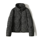 2025 Starry down "wool woven tweed 95 goose down jacket short jacket Xiaoxiangfeng down jacket autumn and winter women's clothing