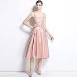 Birthday hosting banquet small dress female sexy suspender diamond backless socialite big skirt dress dress dress