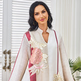 Popular trade muslim women's long dress arabic robe middle east women's clothing new embroidered sparkling dress