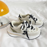 woloong Women's & Men's And Couple Platform Heightened Daddy Trendy Sneakers