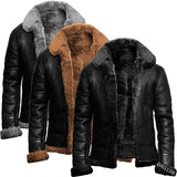 2025 autumn and winter independent station New explosion men's artificial fur fur integrated long-sleeved coat jacket 6531