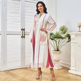 Popular trade muslim women's long dress arabic robe middle east women's clothing new embroidered sparkling dress