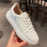 woloong Unique Genuine Flat Female Springtide Sports Sneakers