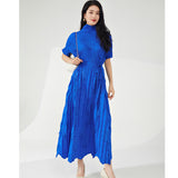 2025 Women's high-end summer dress, hot Popular trade clothes, loose lace-up a-word skirt, thin temperament skirt