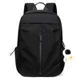 Backpack Casual Fashion Brand Street Simplicity Backpack Oxford Cloth Water Repellent Men's and Women's Schoolbags Middle School Students