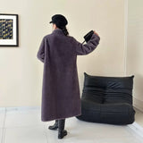 2025 friendly mink stand-up collar metal collar buckle imitation mink coat, high-end ferret coat to keep warm, new in autumn and winter