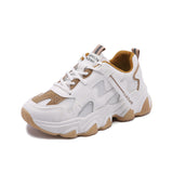 woloong Women's Limited Sizes Special Offer Korean Platform Sneakers