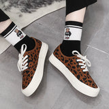 woloong Stylish Women's Print Korean Style Stitching Sneakers