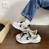 woloong Women's & Men's And Couple Platform Heightened Daddy Trendy Sneakers