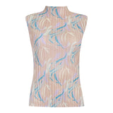 spring and summer new Korean version of Xiaoxiangfeng fashion casual printing suit slim top skirt jacket women's trend