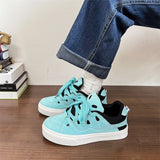 woloong Women's & Men's Korean Style Trendy Street Shot Sneakers