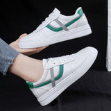 woloong Women's White Summer Soft Sole Lightweight Breathable Sneakers