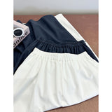 2025  welfare payment, non-refundable and non-exchangeable, old money style temperament Korean version retro waist medium and long skirt women 5758