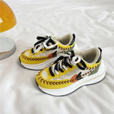 woloong Women's & Men's And Couple Platform Heightened Daddy Trendy Sneakers