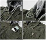 2025 Stereo heavy industry tough guy style independent station  wish men's coat long sleeve jacket