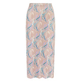 spring and summer new Korean version of Xiaoxiangfeng fashion casual printing suit slim top skirt jacket women's trend