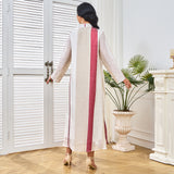 Popular trade muslim women's long dress arabic robe middle east women's clothing new embroidered sparkling dress