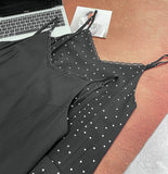 2025  spring new Japanese and Korean small sexy tube top waist thin kelp skirt suspender dress 9817