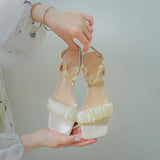 WOLOONG Popular Beautiful Creative Fashion Fu Hao Heels