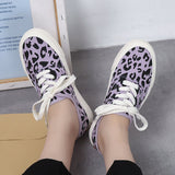 woloong Stylish Women's Print Korean Style Stitching Sneakers