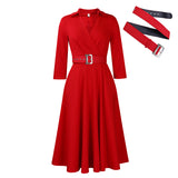 WOLOONG D478  women's spring new fashion lapel solid color high waist elegant large size 2025 trade dress